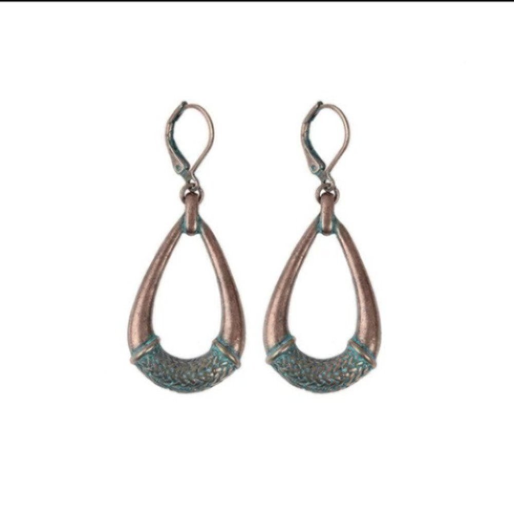Boho Hoop Drop Earrings